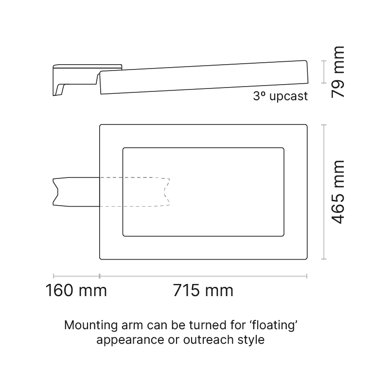 CADRE URBAN, Low Output, Remote Smart Driver, 3000K CRI70