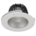Como L Anti-Ligature Anti-Vandal Faceted Reflector 1050mA Casambi 3000K Ra90 White trim