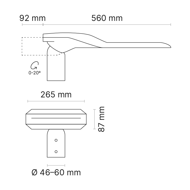Electra 3 60-LED M2 390mA 3000K Ra70