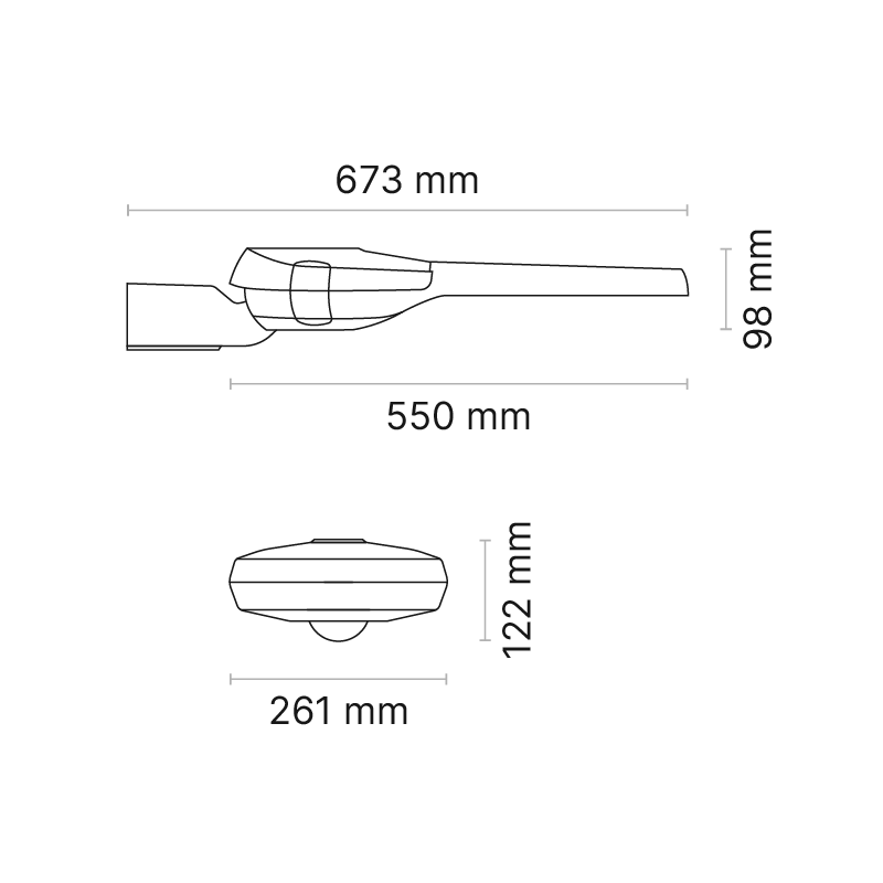Feeze M 32-LED 700mA Asymm 2.0 Optic 3000K Ra80
