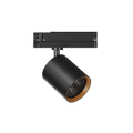 GARDA Trackspot Large Honeycomb Louvre Gold Baffle MWFL Beam 800mA Casambi 4000K Ra90 Black Finish