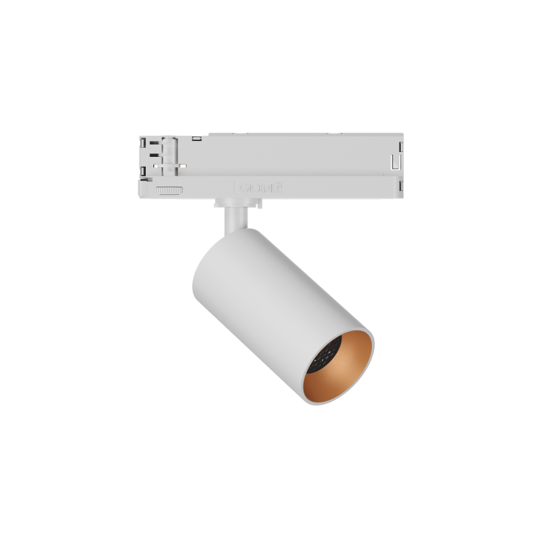 GARDA Trackspot Small Honeycomb Louvre Gold Baffle FL Beam 350mA Casambi 3000K Ra90 White Finish