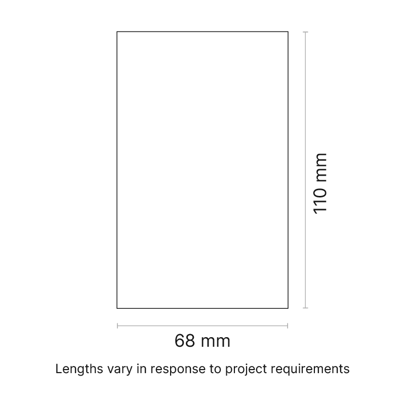 Infiniti P Profile 1128mm (nom.) Direct Asymmetric Optic Medium Power DALI Dimmable No Indirect Optic 3000K Ra90 Black