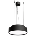 LUCCA 250 Fixed Output 4000K Ra90 Wire Suspended Black Finish