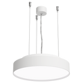 LUCCA 350 Phase-Cut Dimmable MelaGen Calm Wire Suspended White Finish