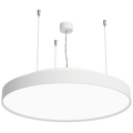 LUCCA 650 DALI Dimmable 4000K Ra90 Wire Suspended White Finish