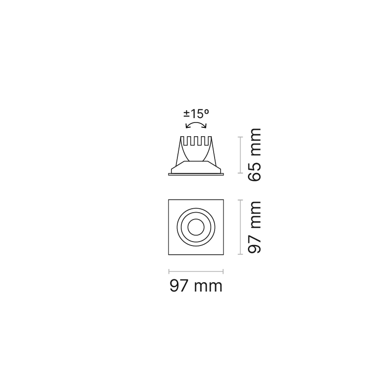 Venice 2Plate 1-Element FL Optic 3000K Ra80 White