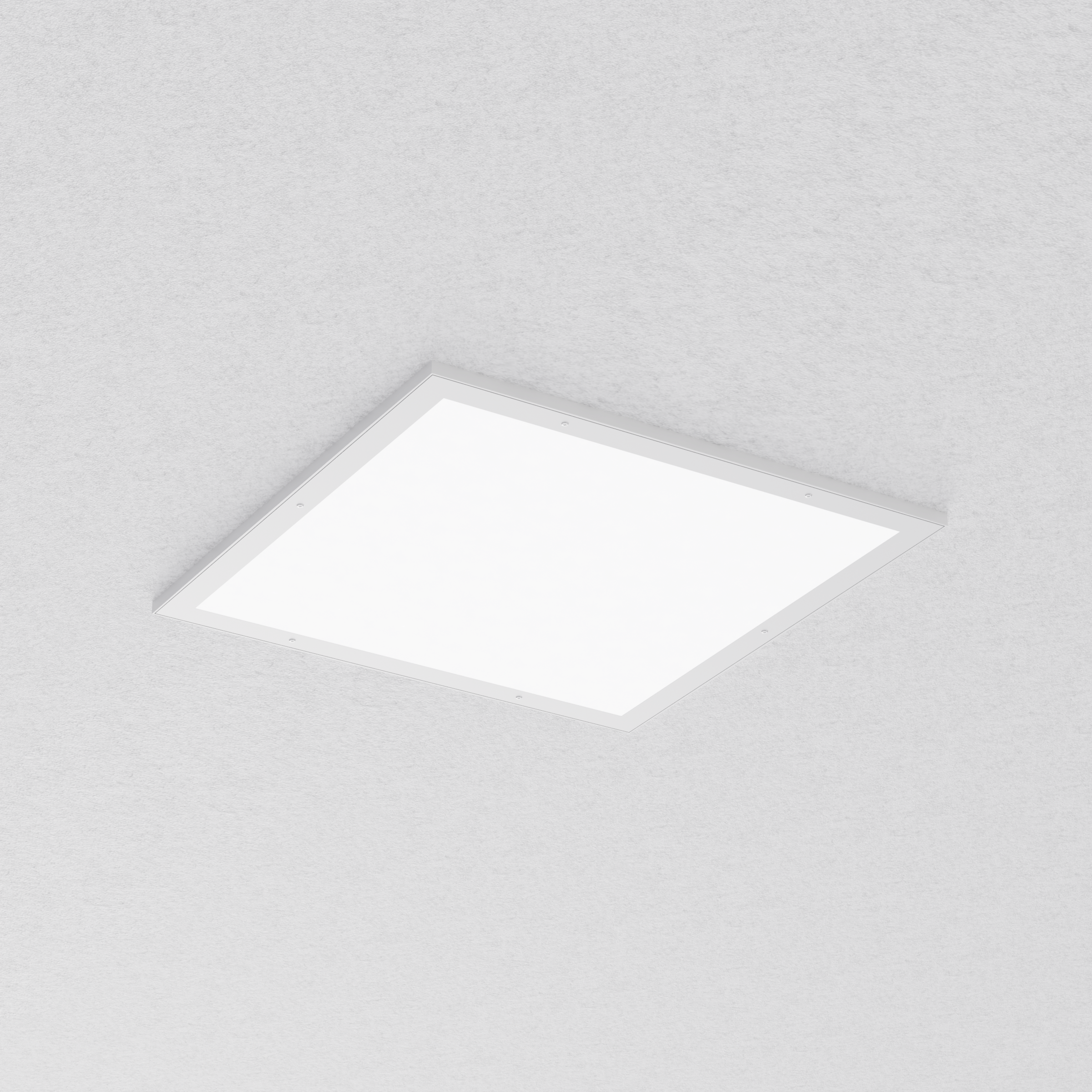 Clinic Surface Mounted 600x600mm (nom.) Phase-Cut Dimmable 500mA Opalescent 4000K Ra90