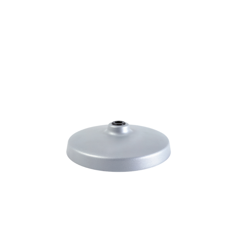 L-1 LED series Inspection & Task Light Aluminium Grey with weighted table base