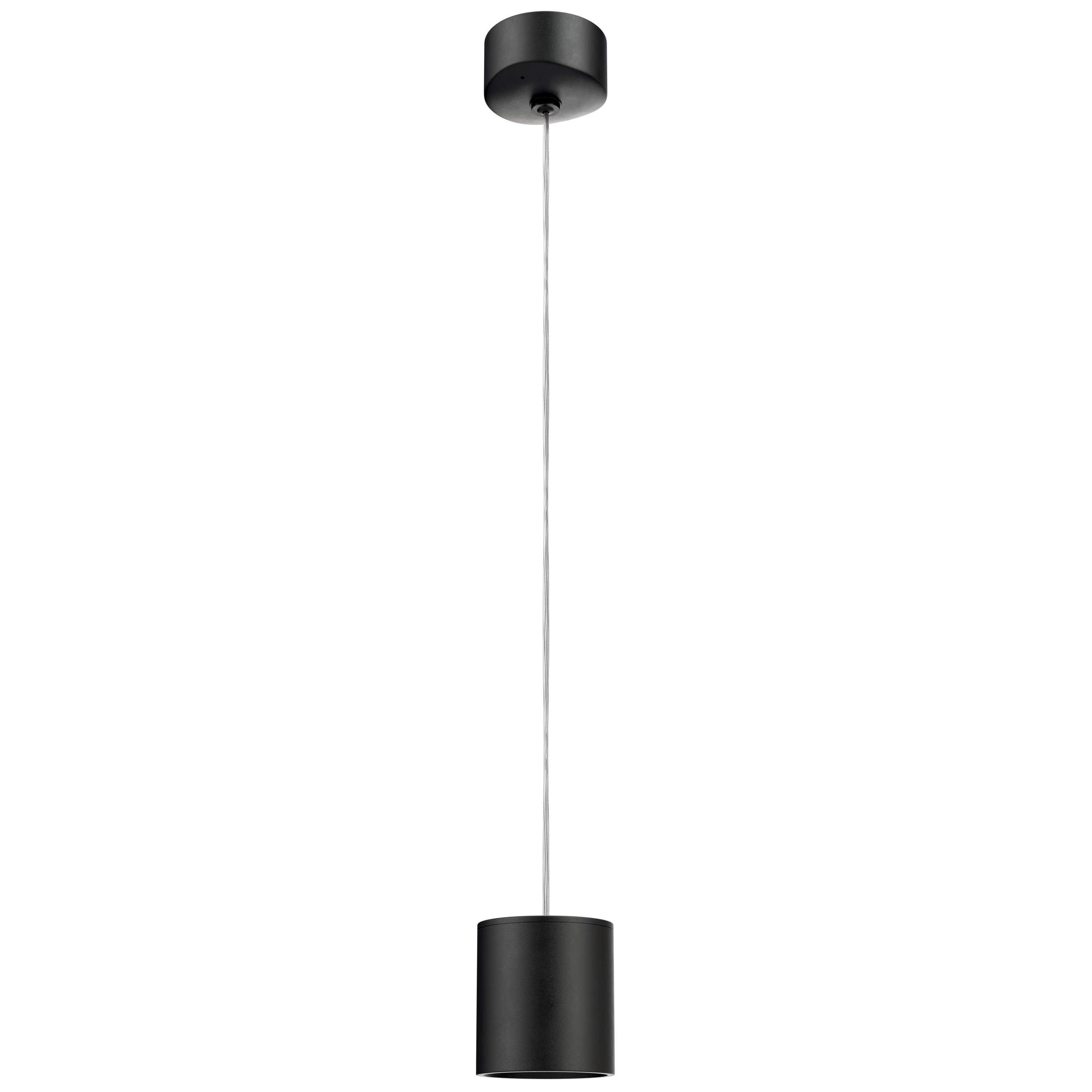 Susa S Wide Beam 180mA DALI Dimmable 4000K Ra80 Black Housing & Reflector with 1.2m Suspension Kit in Black