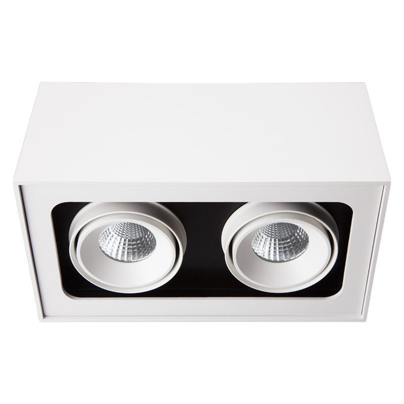 Venice 6 CBV Box 2-Element FL Optic DALI Dimmable 3000K Ra90 White/White