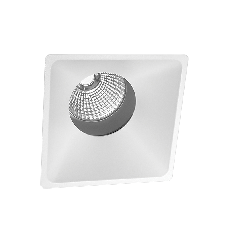 Venice 28 Downlight Fixed Square 700mA MWFL Optic Fixed Output 4000K Ra90 White Finish