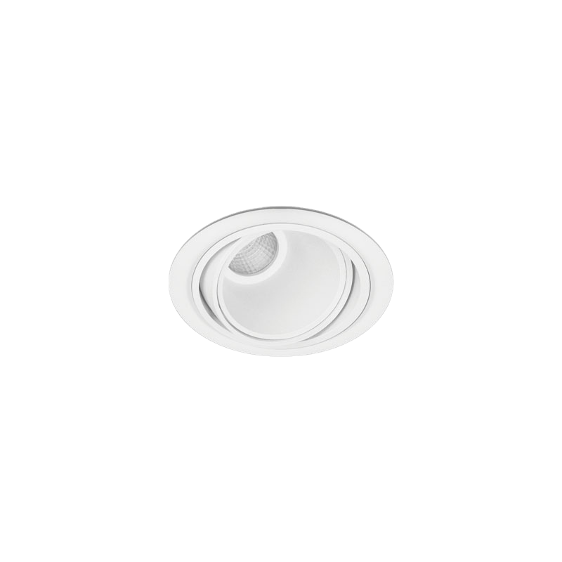 Venice 3 Downlight Adjustable Round 180mA FL Optic Fixed Output 4000K Ra90 White Finish