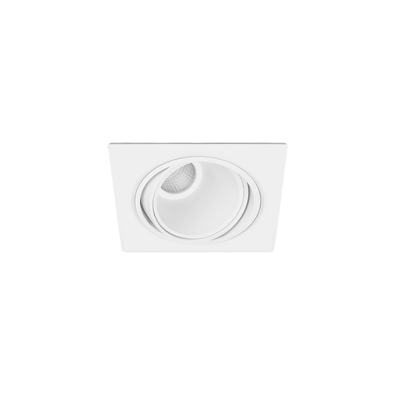 Venice 3 Downlight Adjustable Square 180mA FL Optic Fixed Output 3000K Ra90 Black Finish