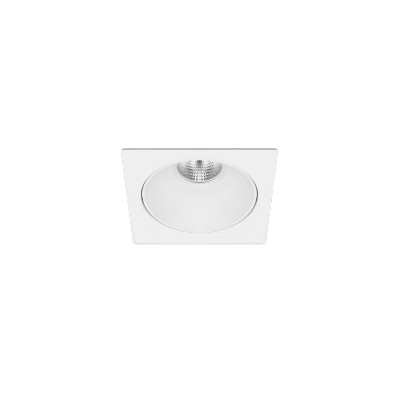 Venice 3 Downlight Fixed Square 180mA MWFL Optic Fixed Output 4000K Ra90 White Finish
