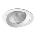 Venice 30 Downlight Tiltable Round 1050mA MWFL Optic Fixed Output 4000K Ra90 White Finish