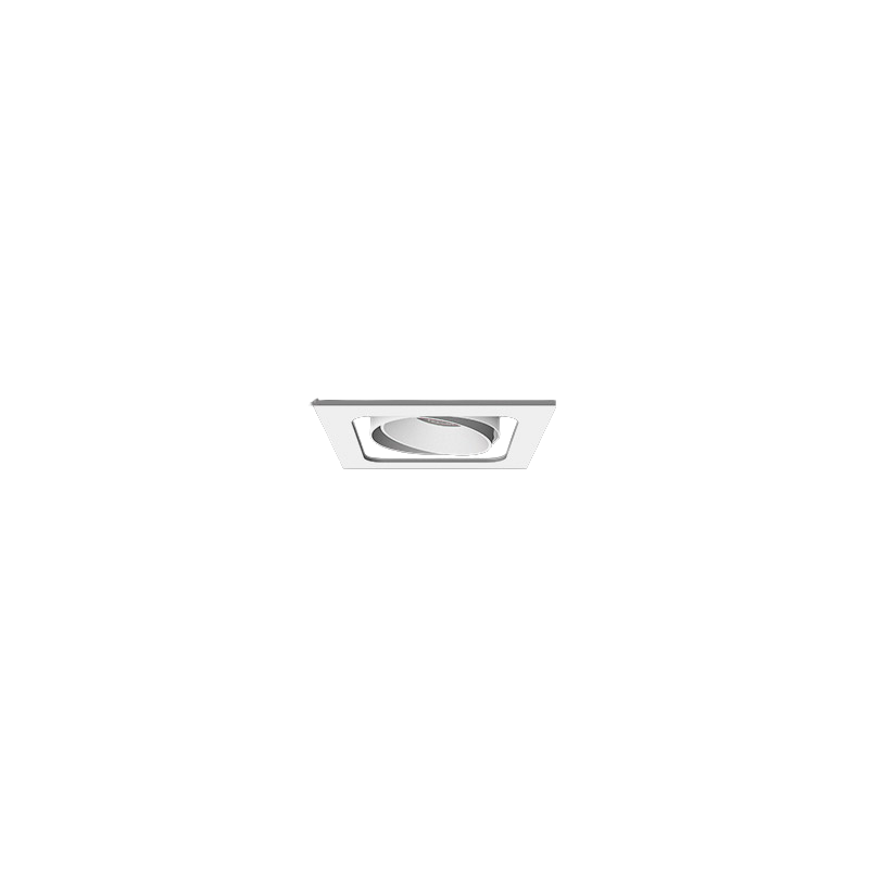 Venice 2 RPV Plate 1-Element FL Optic DALI Dimmable 3000K Ra90 White/Black