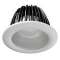 COMO IP44 L Frosted Glass Faceted Reflector 700mA Phase Cut Dimmable MelaGen® Calm Ra90 White trim