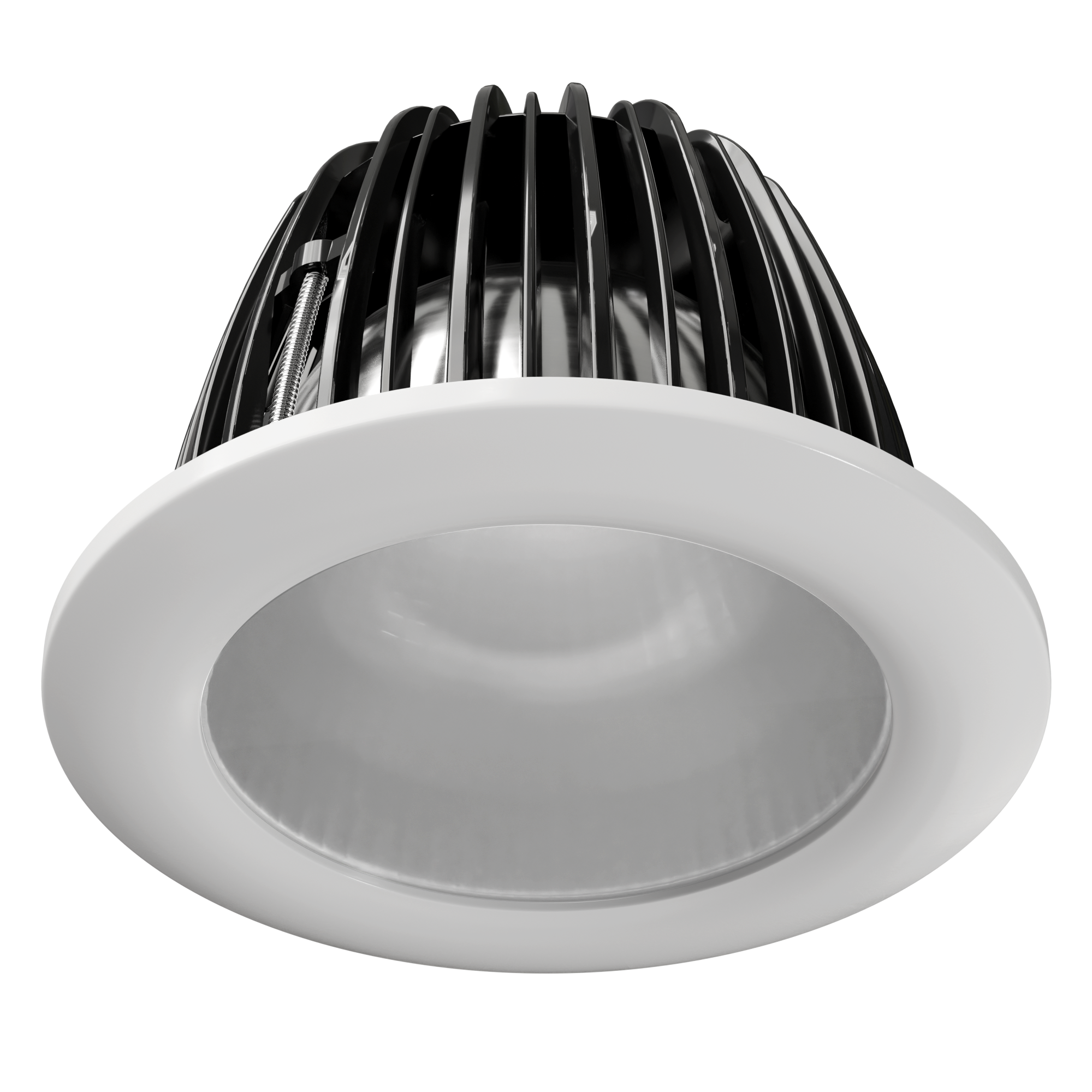 COMO IP44 L Frosted Glass Faceted Reflector 350mA Casambi MelaGen® Active Ra90 White trim