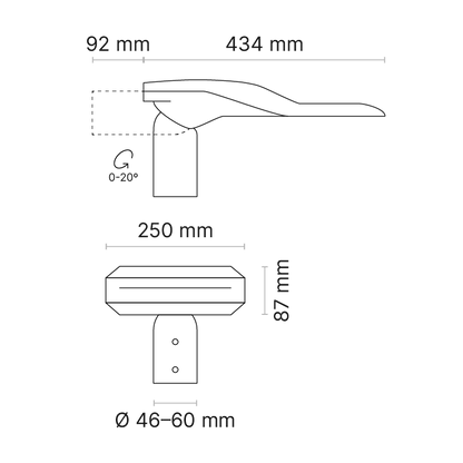 Electra 1 12-LED M2 175mA 3000K Ra70