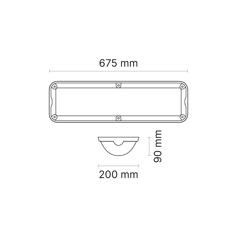 Enduralux Linear Small 5mm Frosted Lens 150mA Casambi MelaGen Calm Ra90