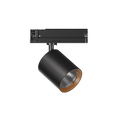 GARDA Trackspot Large High Transmission Glass Gold Baffle MWFL Beam 800mA Casambi 4000K Ra90 Black Finish