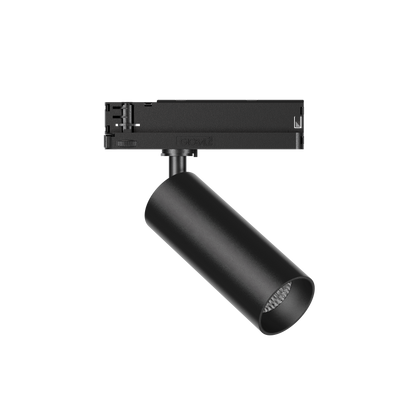 GARDA Trackspot Medium High Transmission Glass Black Baffle MWFL Beam 350mA DALI Dimmable 4000K Ra90 Black Finish