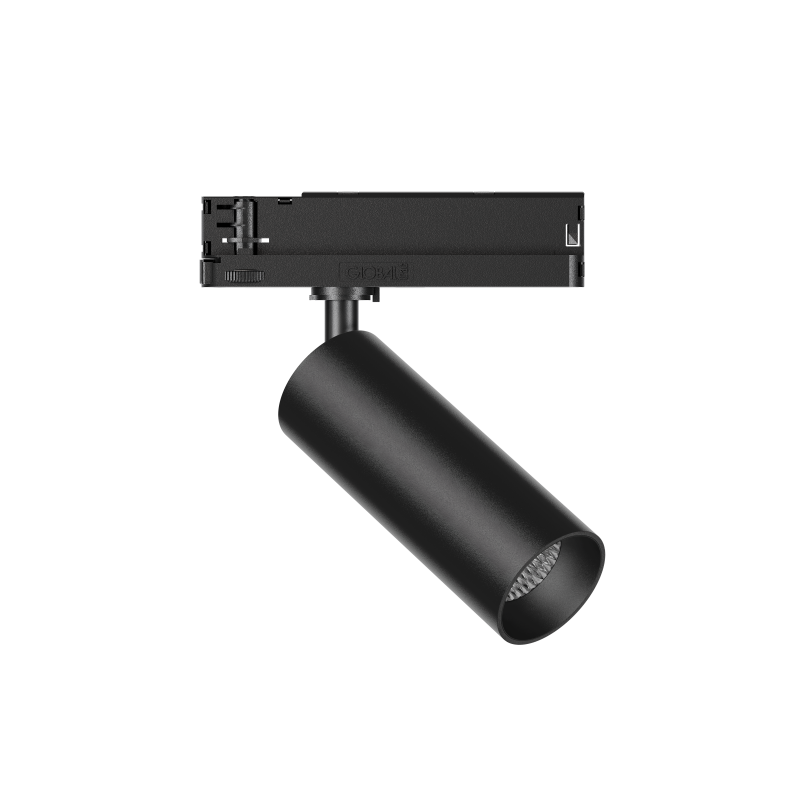 GARDA Trackspot Medium High Transmission Glass Black Baffle MWFL Beam 350mA DALI Dimmable 4000K Ra90 Black Finish