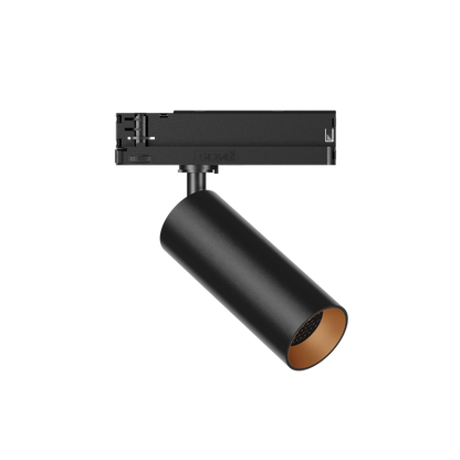 GARDA Trackspot Medium Honeycomb Louvre Gold Baffle SP Beam 500mA Phase Cut Dimmable 3000K Ra90 Black Finish