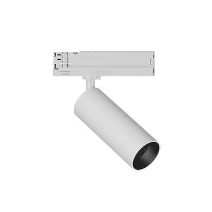GARDA Trackspot Medium Honeycomb Louvre Black Baffle FL Beam 350mA Casambi 3000K Ra90 White Finish