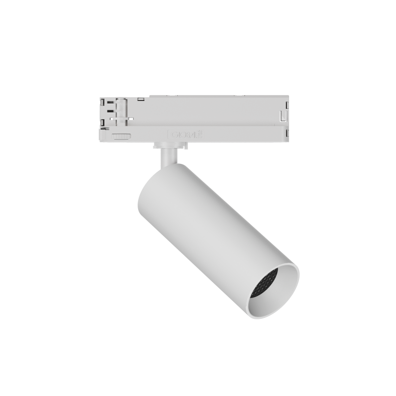 GARDA Trackspot Medium Honeycomb Louvre White Baffle FL Beam 350mA Casambi 4000K Ra90 White Finish