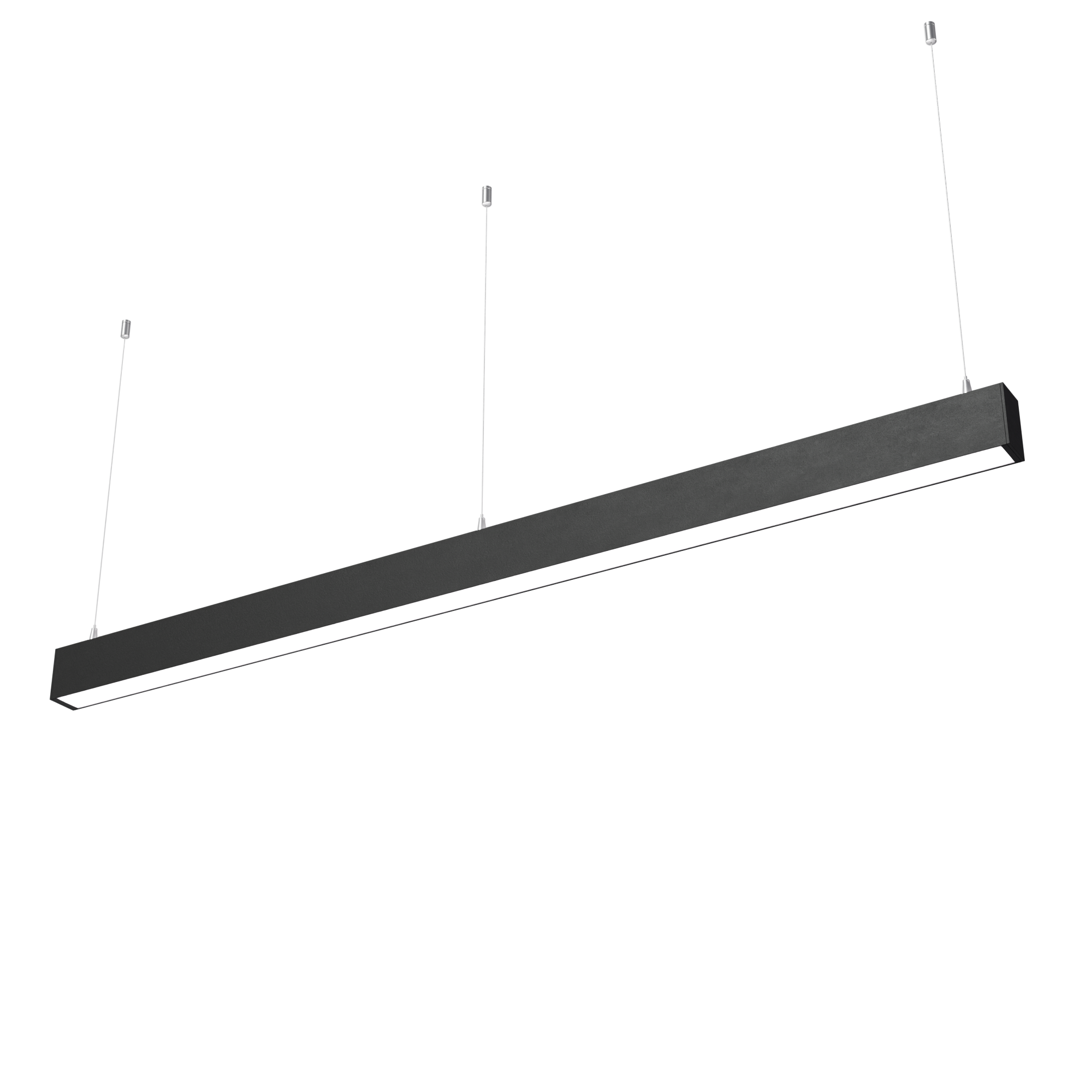 Infiniti P Profile 1128mm (nom.) Direct Opal Optic High Power DALI DT8 Dimmable No Indirect Optic MelaGen® ReGen Black