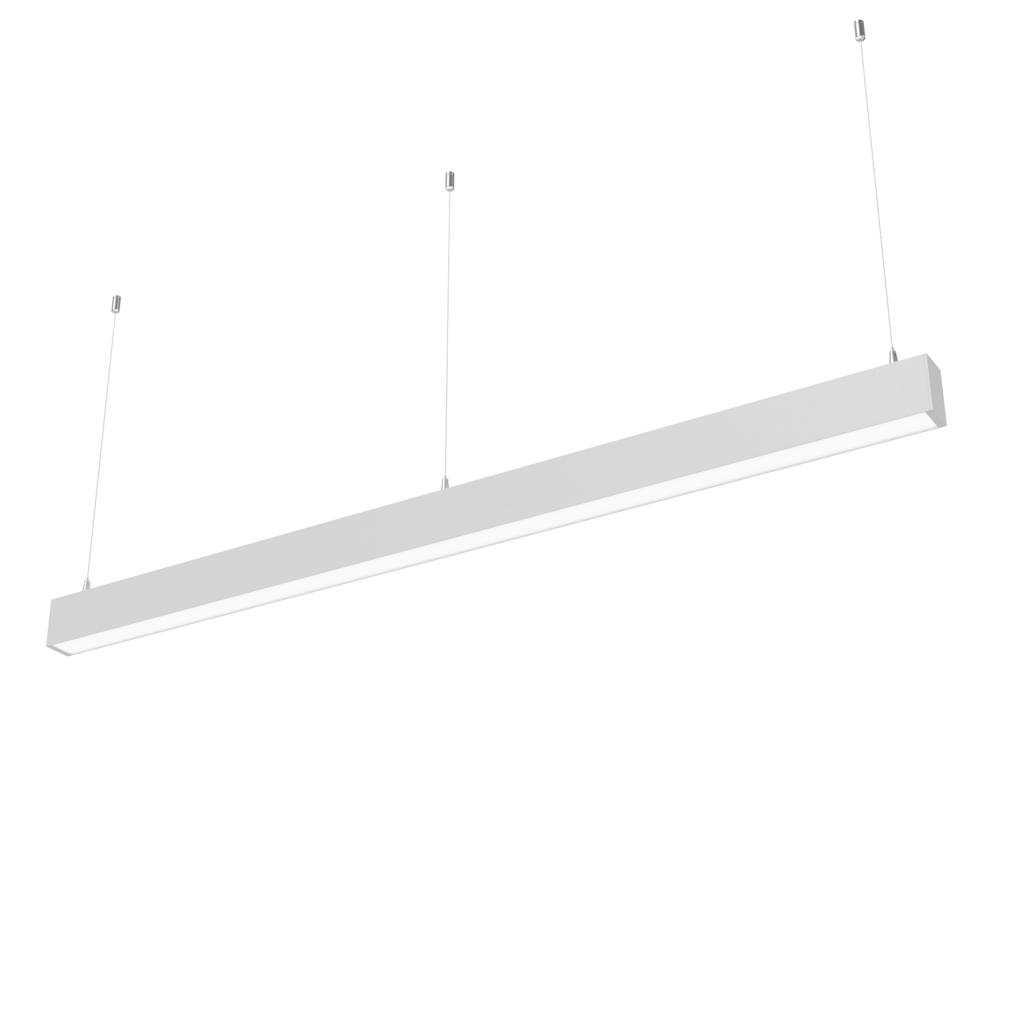 Infiniti P Profile 1128mm (nom.) Direct MicroPrismatic Optic Medium Power DALI Dimmable No Indirect Optic 4000K Ra80 Silver