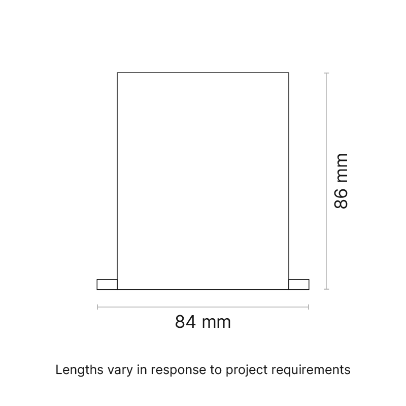 Infiniti R Profile 1128mm (nom.) Direct Asymmetric Optic Medium Power Fixed Output MelaGen® Active Silver