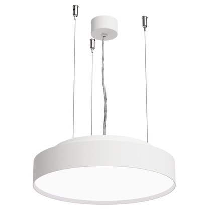 LUCCA 350 DALI Dimmable MelaGen Active Wire Suspended White Finish