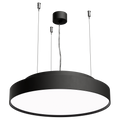 LUCCA 450 Fixed Output 3000K Ra90 Wire Suspended Black Finish