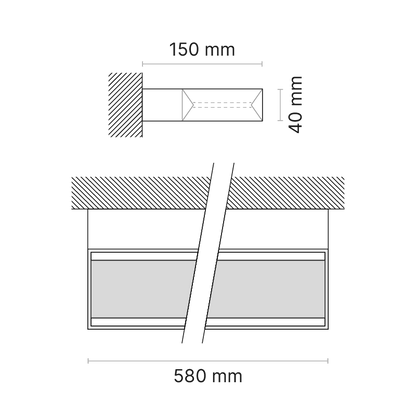 Milano M DALI Dimmable 3000K Ra90 White