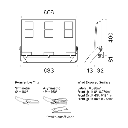 NEXT 6 Asymmetric Medium Beam High Power
