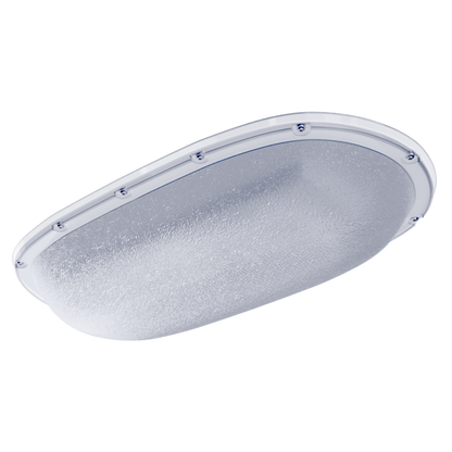 Protectalux L Small 5mm Frosted Lens 300mA Fixed Output 4000K Ra90 with DALI Dimmable MelaGen® Calm Nightlight with Maintained Battery Backup
