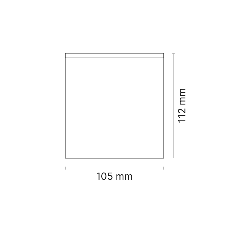 Susa S Wide Beam 180mA Fixed Output 3000K Ra80 Black Housing & Reflector