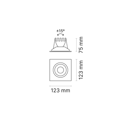 Venice 6Plate 1-Element SP Optic 3000K Ra80 Black