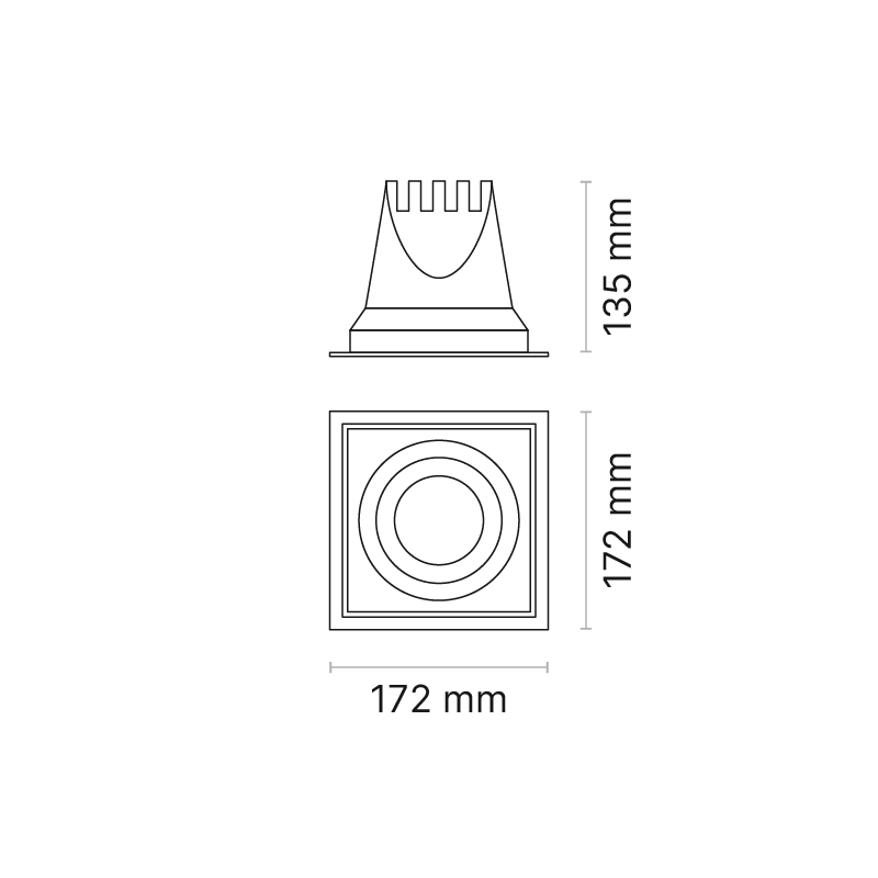 Venice 20Plate 1-Element SP Optic 3000K Ra80 Black