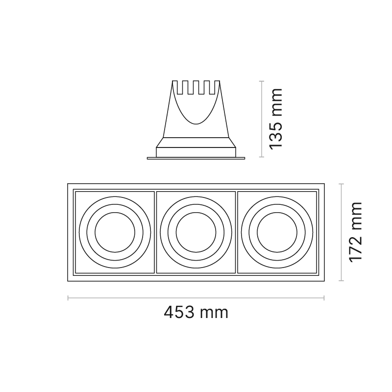 Venice 20Plate 3-Element FL Optic 4000K Ra80 White