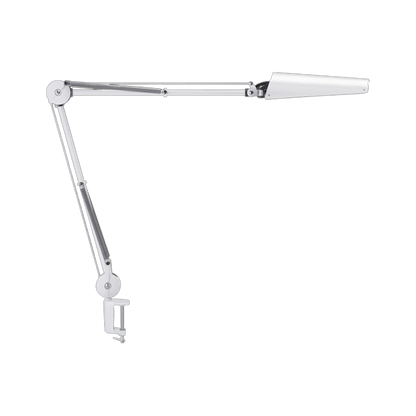 Air-LED series LED workstation task light with 60cm arm and mounting bush, white