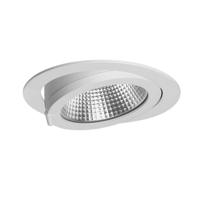 Brescia Large Recessed Downlight SP 4000K Ra80 DALI Dimmable Fixed Output White