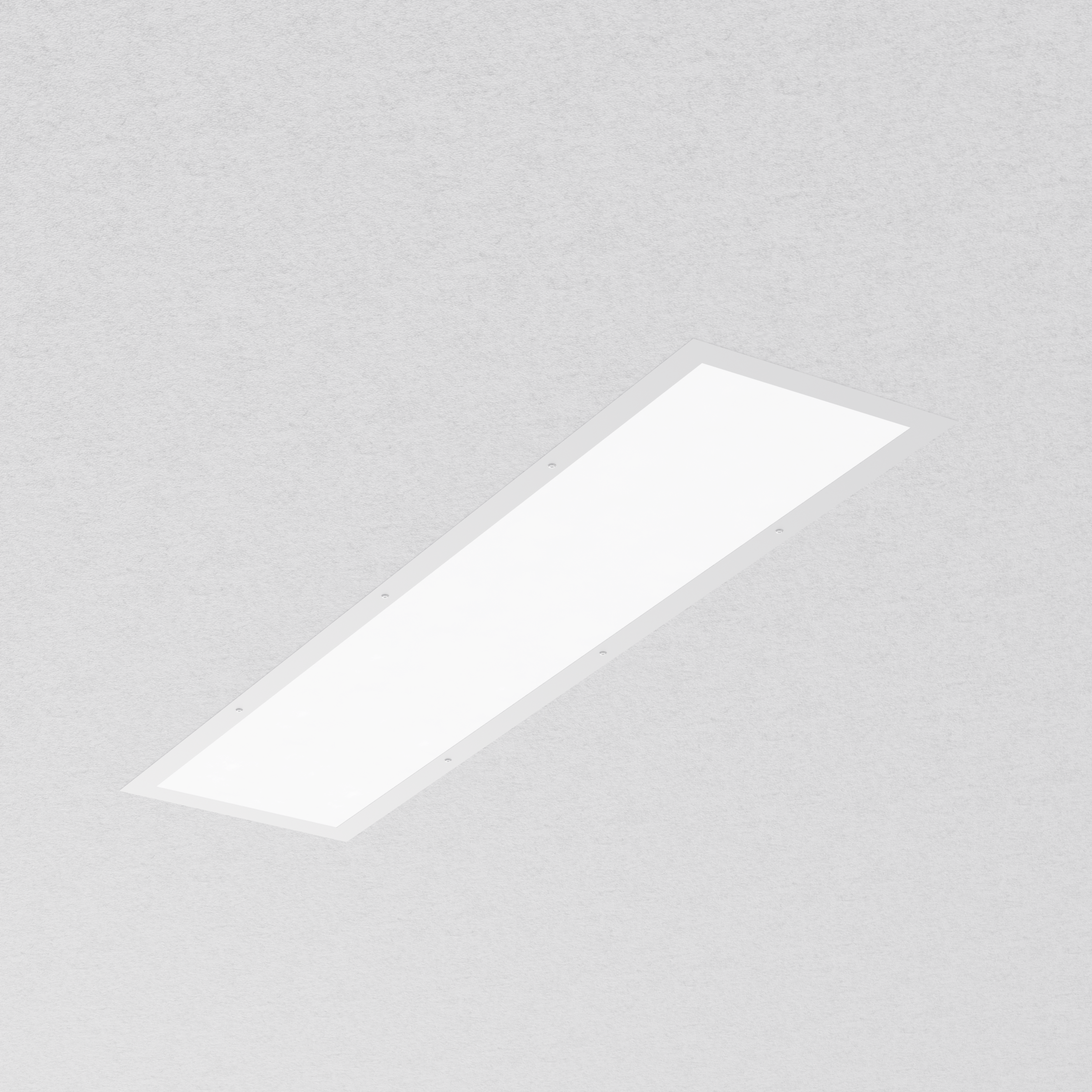 Clinic Plaster Recessed 1200x300mm (nom.) Fixed Output 700mA Opalescent 4000K Ra90