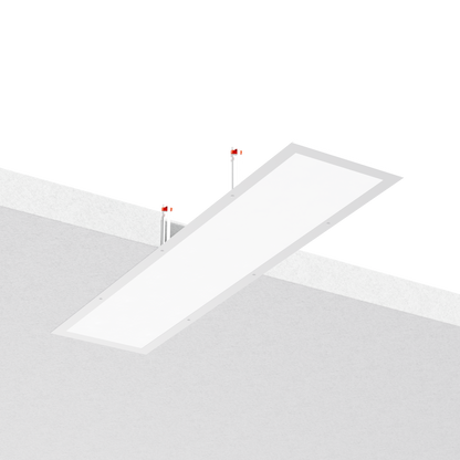 Clinic Bondor Recessed 1200x300mm (nom.) Fixed Output 500mA Opalescent 4000K Ra90