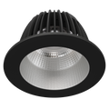 COMO L Faceted Reflector 700mA Phase-Cut Dimmable MelaGen® Calm Ra90 Black Trim