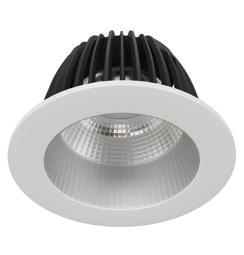 COMO L Faceted Reflector 700mA Fixed Output 4000K Ra90 White Trim