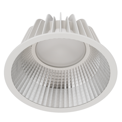 COMO M Faceted Reflector Wide Beam 180mA DALI Dimmable 4000K Ra90 Black Trim